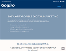 Tablet Screenshot of gogiro.com